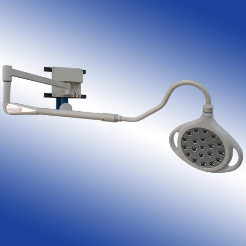 Luz de examen médico montada en la pared